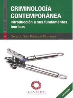 cover image of Criminología contemporánea